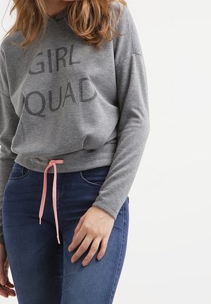 Sweatshirt - mottled light grey