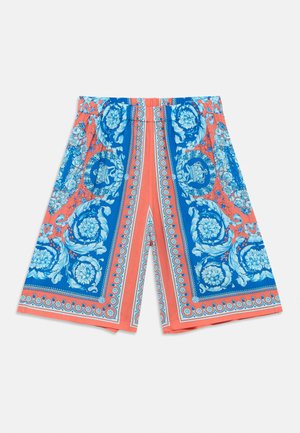 Versace GIAVANESE ELECTRIC BAROCCO UNISEX - Lühikesed püksid - blue/apricot milk