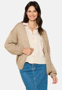 LolaLiza OPEN - Cardigan - camel