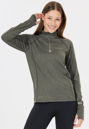 Endurance MIDLAYER CANNA - Langærmet T-shirt - gunmetal
