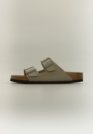 Birkenstock, ARIZONA UNISEX - Sandaler - faded khaki/dark brown