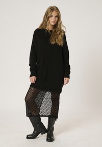 My Essential Wardrobe VIOLAMW - A-snit nederdel - black