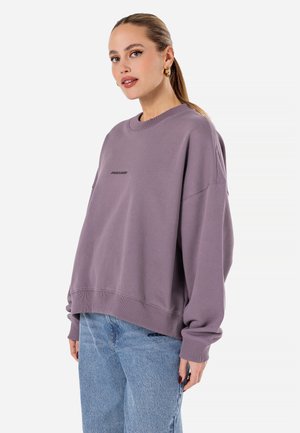 SELA OVERSIZED - Sweatshirt - washed dusty grape gum