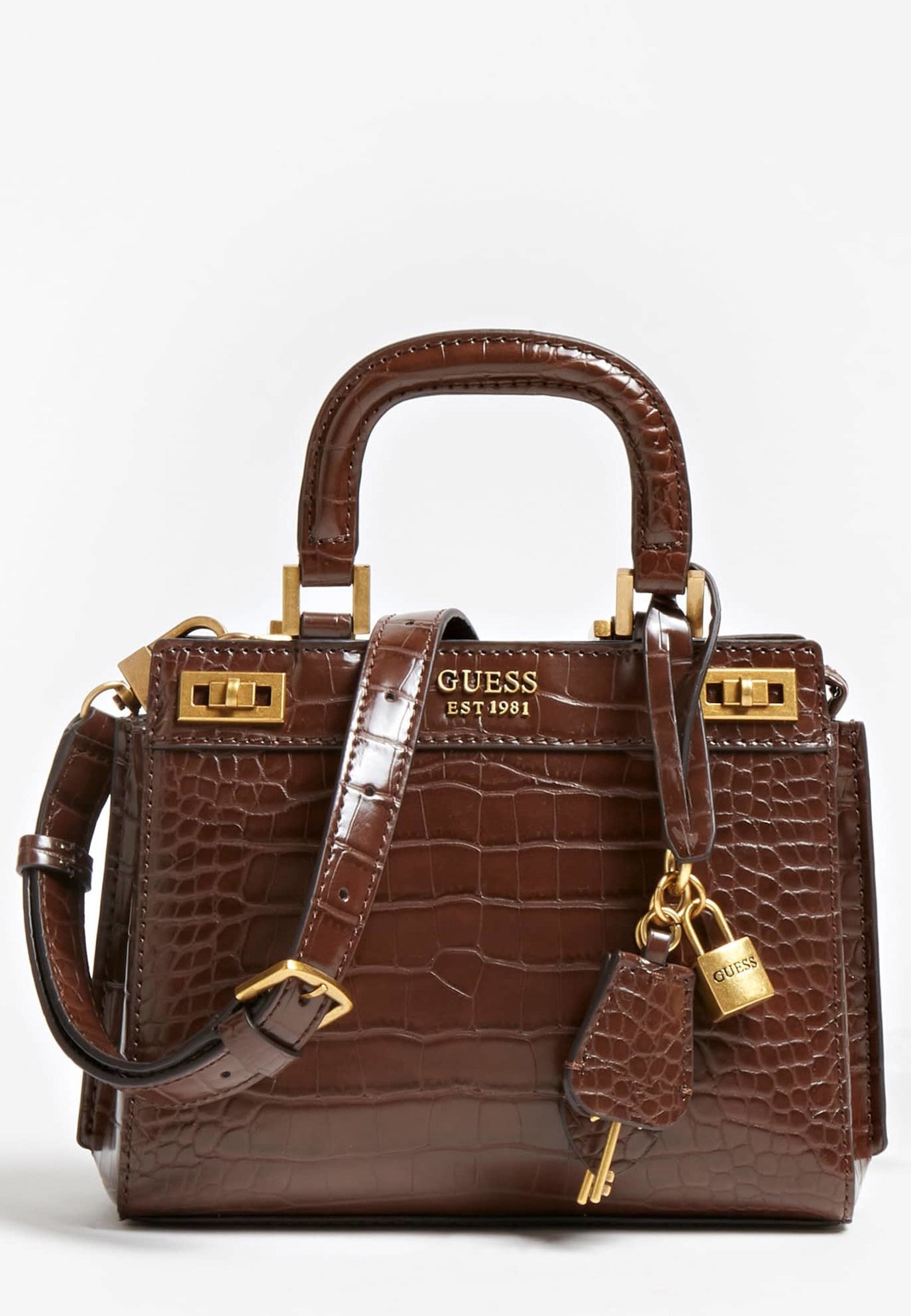 Tasche Braun Guess Handtaschen Outlet Online Guess Guess Nelka