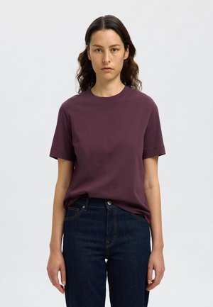 SLFESSENTIAL BOXY TEE - T-shirt básica - fig