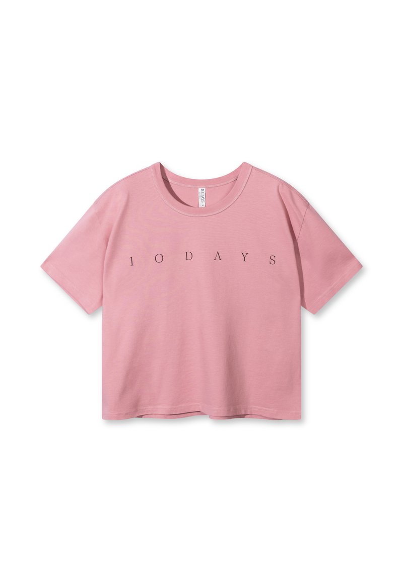 10DAYS T-shirts print - raspberry/pink - Zalando.dk