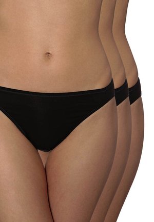 ESSENTIALS 3Pack - Slip - black