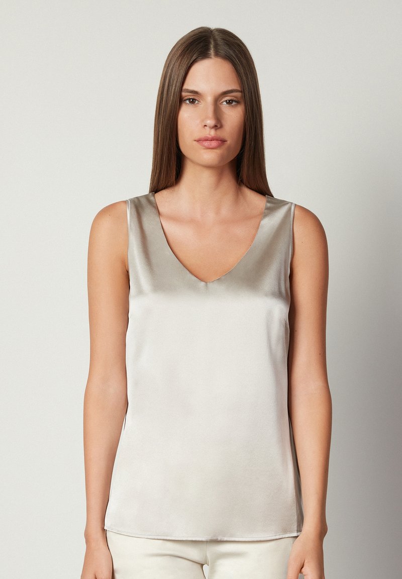 Falconeri V-NECK - Blus - White