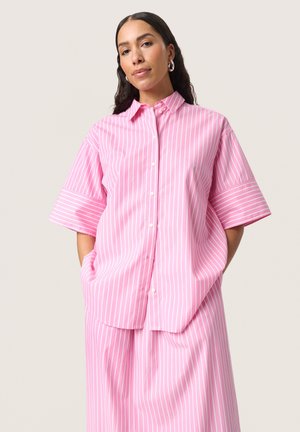 Soaked in Luxury KAILY  - Gombos blúz - rose bloom stripes