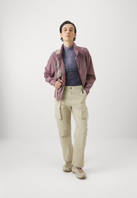 ODLO TURTLE NECK HALF ZIP PERFORMANCE WARM - Apakškrekls - gray ridge
