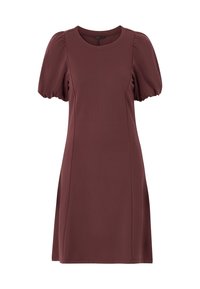 Ellos Collection MIT PUFFÄRMELN - Freizeitkleid - burgundisch