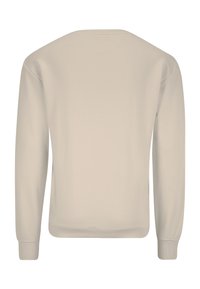 Fila APPAREL LISBON GRAPHIC CREW - Felpa - oatmeal melange