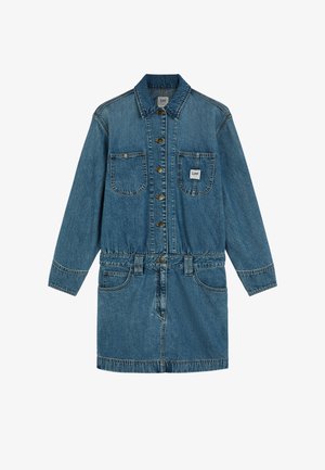 Lee, SHORT CHORE DRESS - Vestito di jeans - snow lodge
