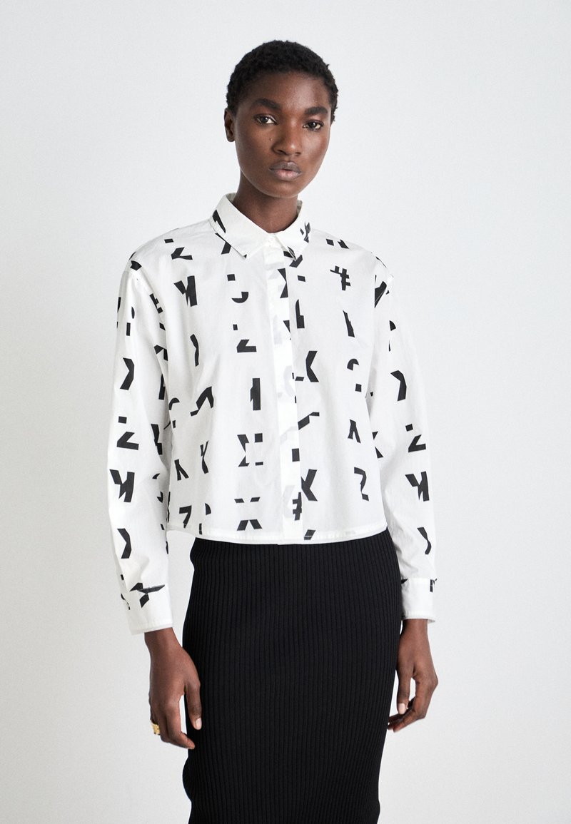 Marc Cain Nööpidega pluus - offwhite