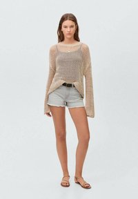 Mango Kids - BAJO - Farkkushortsit - denim grey Pienoiskuva 1