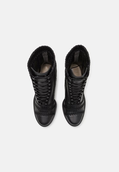 Alexandre Birman REGINA COMBAT BLOCK  - Platform ankle boots - black