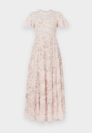 LUNARIA WREATH ROUND NECK ANKLE GOWN - Ένδυση για ειδικές περιστάσεις - seashell