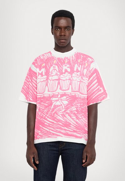 Marni T-Shirt print - white