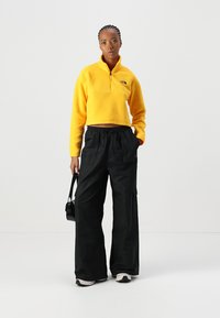 The North Face CROP - Felpa in pile - summit gold