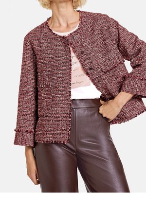 Blazer - mottled red