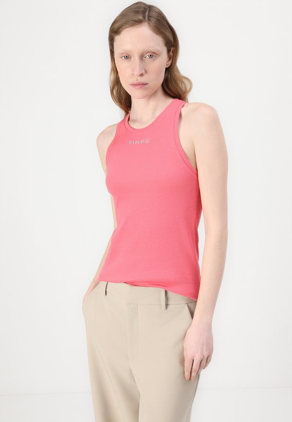 DISTINTO CANOTTIERA - Top - sunny coral3