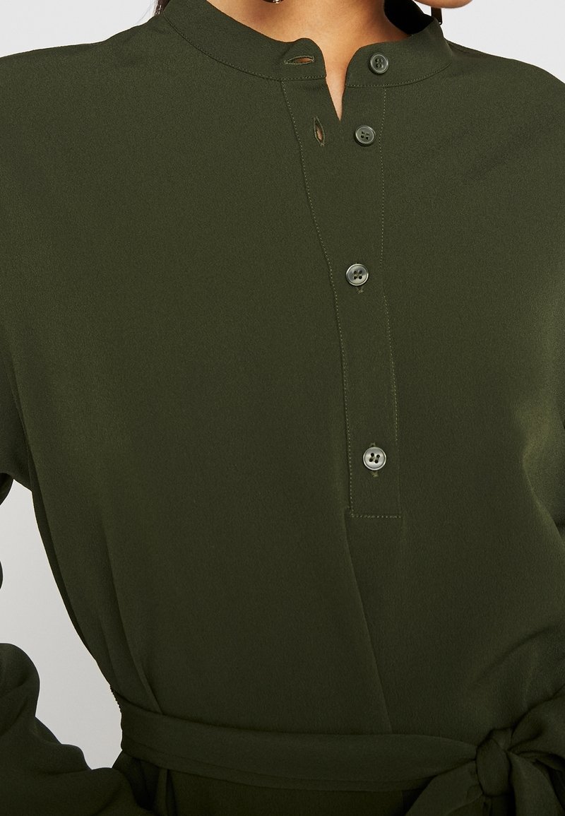 Monki Shirt dress - dark green - (Pre-owned) - Zalando