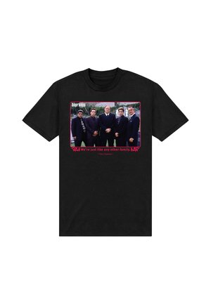 Henry Tiger, THE SOPRANOS CLASSIC FAMILY QUOTE DESIGN - T-shirt print - black