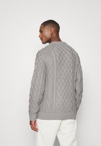 INDICODE JEANS BUSSEL - Jersey de punto - light grey mix