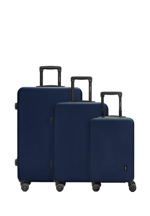 ESSENTIALS 3-SET TEILIG - Luggage set - dark blue