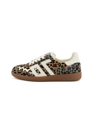 SQUID - Sneakers basse - leopard multi taupe cuoio milk