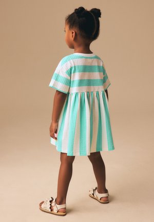 Next, Jerseykjole - turquoise stripe