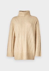 ONLJEANETT LIFE ROLL NECK - Pulóver - humus