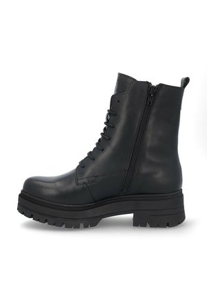 Botines con plataforma - black