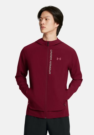 Under Armour OUTRUN THE STORM - Giacca sportiva - cardinal