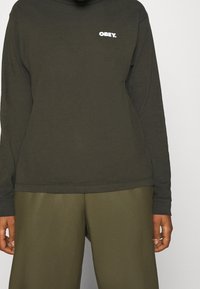 Obey Clothing Pitkähihainen paita - khaki
