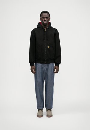 ANNIVERSARY ACTIVE JACKET - Casaco leve - black/usa red rinsed