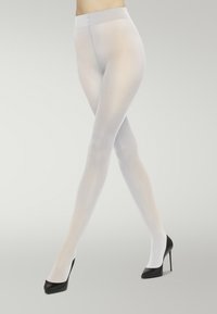 Wolford DE LUXE COMFORT - Strumpbyxor - white