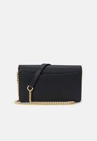 Lauren Ralph Lauren PEBBLED CROSSBODY TURN-LOCK TECH CASE - Bandolera - black