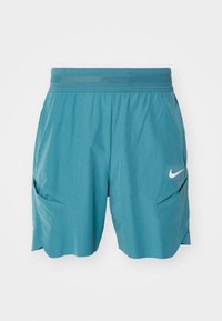 COURT SLAM - Sports shorts - mineral teal/high voltage white