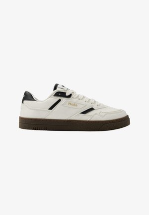 MoEa CORN GRAINED - Sneakers laag - white black