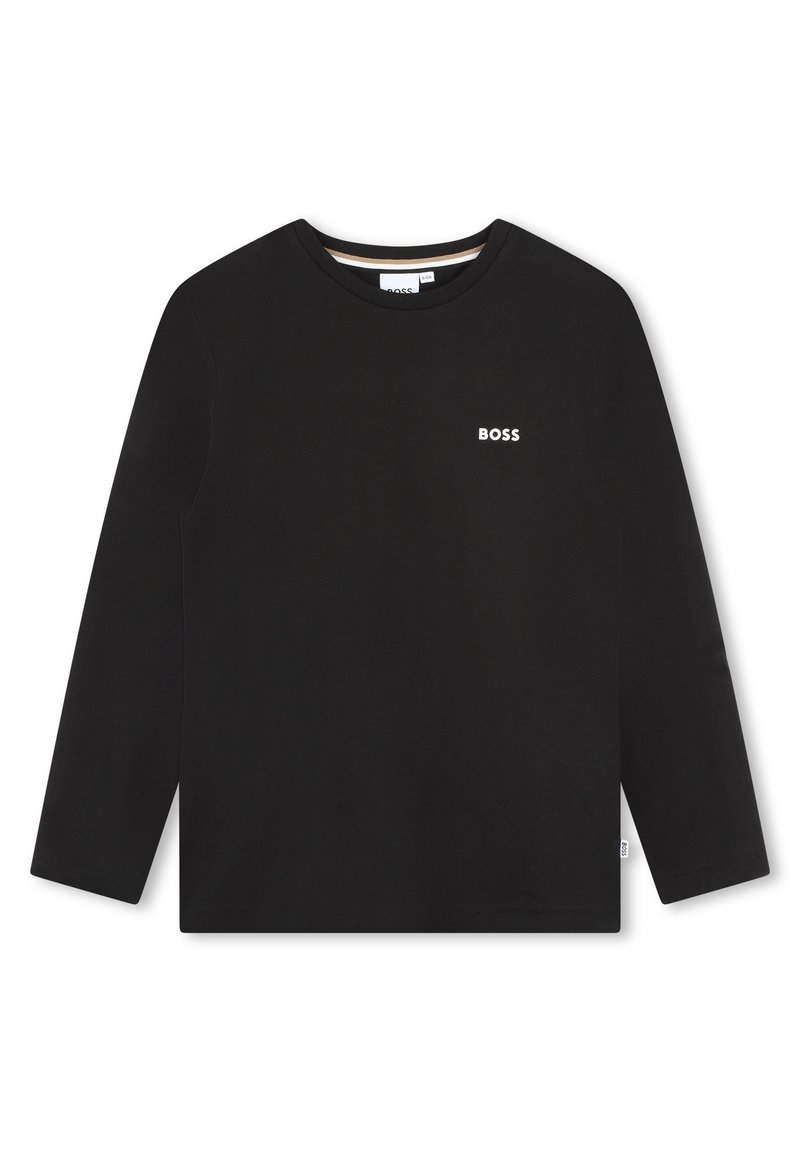 BOSS Kidswear Longsleeve zwart BOSS Kidswear Longsleeve zwart