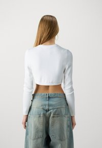 Gina Tricot BOLERO - Kardigán - offwhite