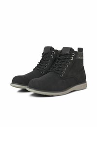 Jack & Jones Gležnjače s vezicama - anthracite
