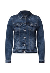 Giacca di jeans - blau
