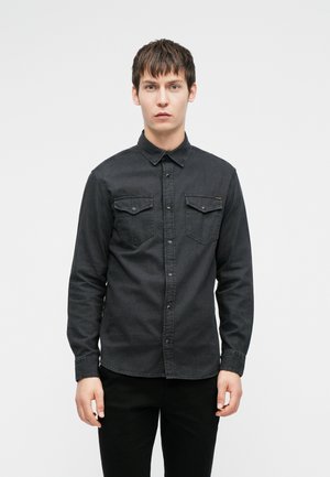 Jack & Jones JJESHERIDAN SHIRT - Srajca - black denim