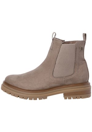 s.Oliver Platform ankle boots - taupe