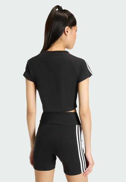 adidas SST Baby T-Shirt Asia Sizing 'White Black' (Women's) — foto 2