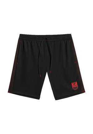 4F, 4F SPODENKI PIŁKARSKIE SZYBKOSCHNĄCE MĘSKIE - CZARNE L - Sports shorts - deep black