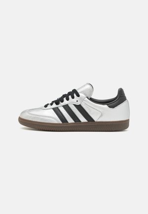 adidas Originals, SAMBA - Tenisky - silver metallic/core black