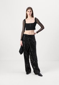 Rouge Edit VIBORYA TROUSER - Kelnės - meteorite